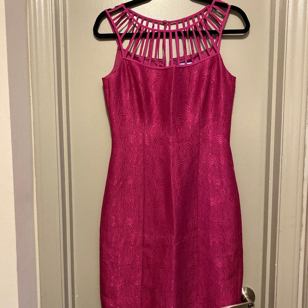 NWOT Antonio Melani Size 2 Fuchsia Dress